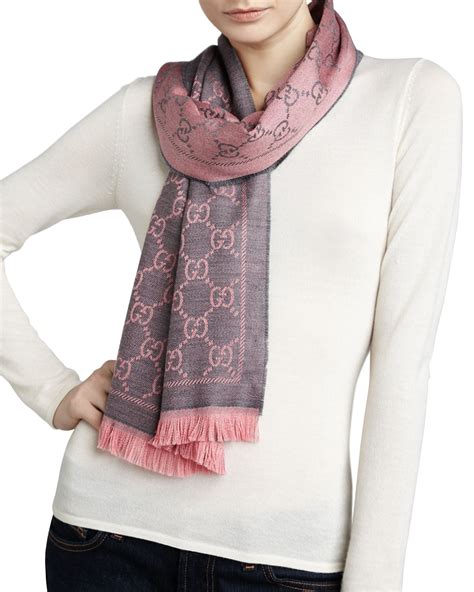 gucci scarf womens wool|gucci neckerchief.